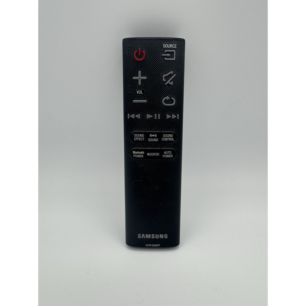Genuine Samsung Soundbar Remote‎ EUC AH59-02692E Sub HW-J355 HW-J450 AH59-02692P
